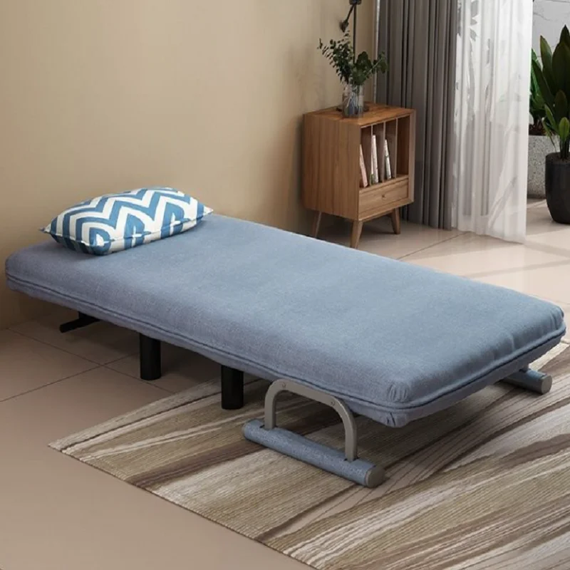 Convertible Sofa Bed Armchair Sleeper Leisure Recliner Fabric Breathable Lazy Sofas Living Room Lounge Single Chair