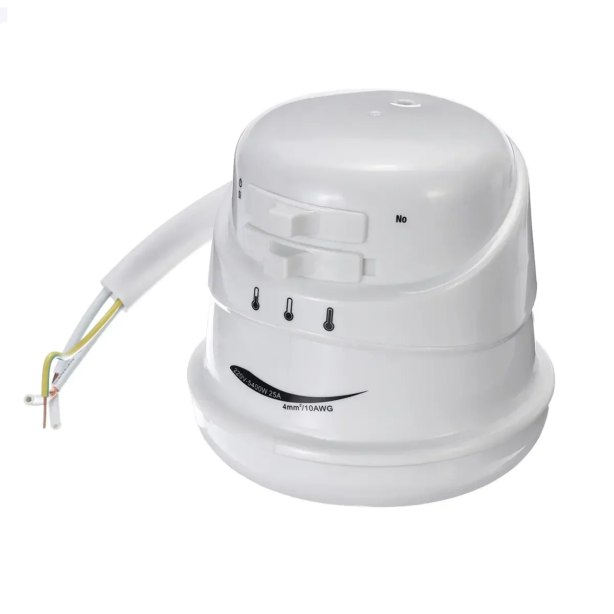2m Hose 5400W Electric Shower Head Tankless Instant Hot Water Heater 3 Temperature Adjustable Portable Calorifier 110V/220V electric water heater