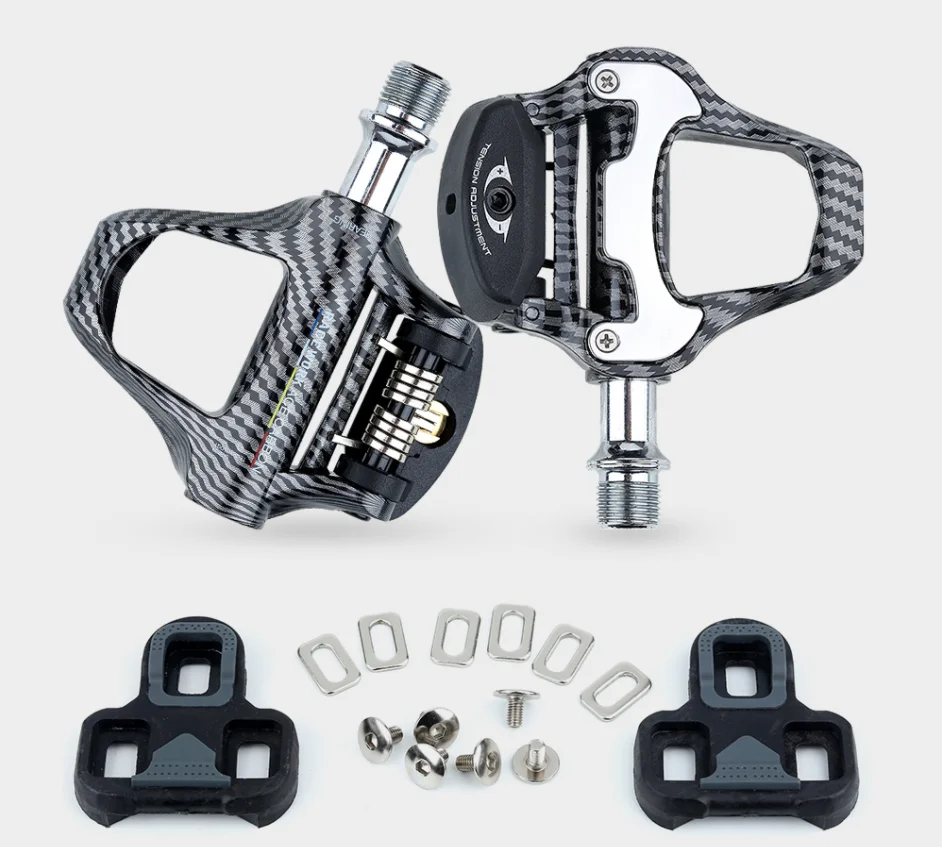 Pédales Shimano - RACEasy Pédales de vélo de route pour Shimano Look
