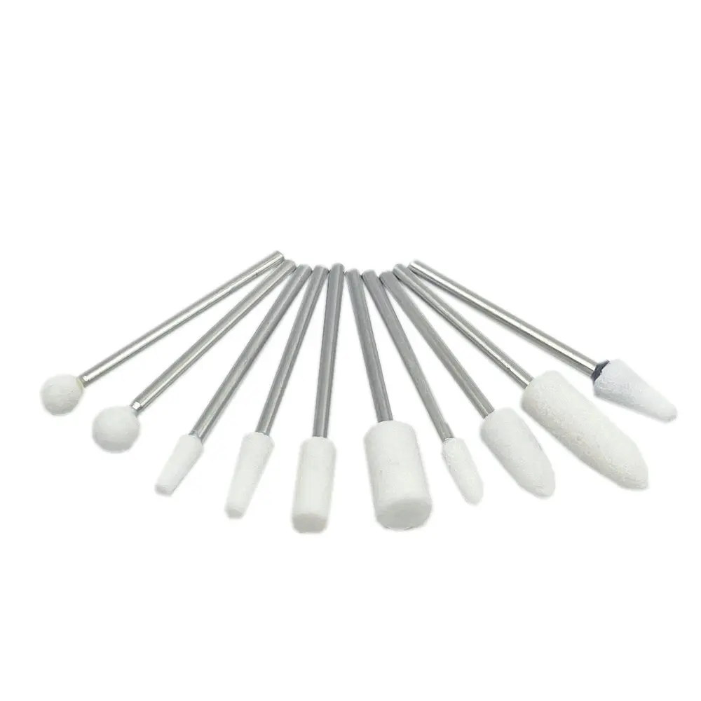 

Ceramic Stone Nail Drill Bit Milling Cutter for Burr Cuticle Manicure Electric Nail Bits Accessory Skin Remove Rotary Burr Tools