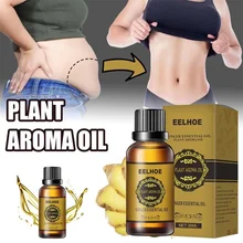 

Ginger Slimming Essential Oils Fast Lose Weight Cellulite Products Hair Scalp Massage Oil Fat Burn Firm Skin Beauty Health Care