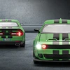 1:24 Dodge Challenger SRT Hellcat Alloy Musle Car Model Diecasts Metal Sports Car Vehicles Model Sound Light Childrens Toy Gift 3