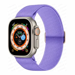 Durable Nylon Elastic Watch Strap Bracelet - 42 - 44 - 45 - 49mm - S10 46 (Liac)