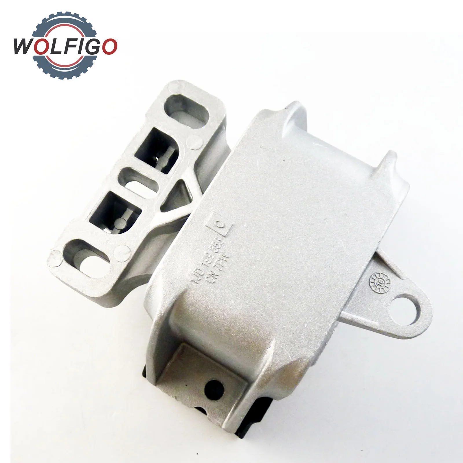 WOLFIGO New Front Left for VW Volkswagen Beetle Golf Jetta Audi Auto Trans Mount Lower Engine Motor Mount EM-9101 1J0199555AJ