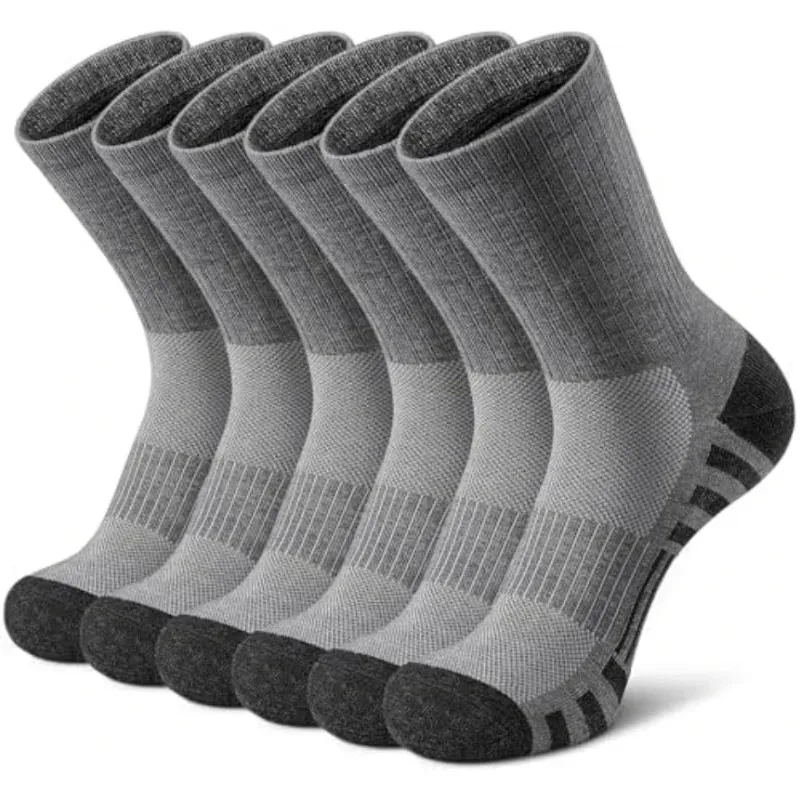 Sports socks 8PCs-4pairs cushioning breathable running high-performance and durable outdoor for men and women