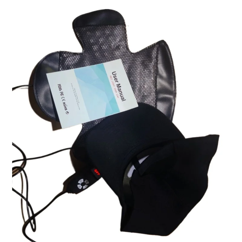 Red Light Hair Growth Cap Anti Hair Loss Stress Relief Electric Scalp Massager Infrared Light Relaxation Therapy Led Helmet