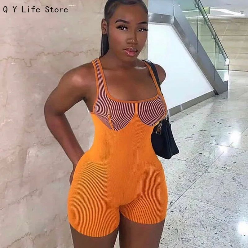 Sexy Backless Street Shooting Fashion D3 Printing Slim Hip Dress 2022 New Summer Women's Romper One Piece Jumpsuit for |