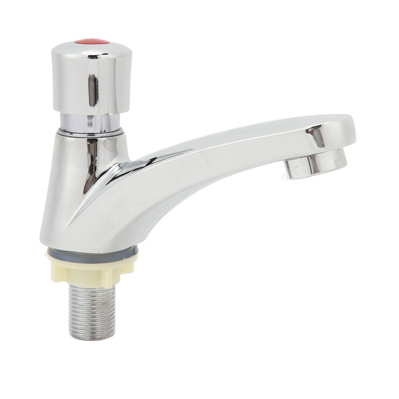 

Time Delay Faucet Time Delay Faucet Basin Tap Water Saving Self Closing Push Button Single Cold Water Tap for Sink Home