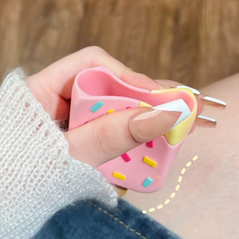 Cute 3D Ice Cream USB Cable Data Line Protector Cover For iPhone 18/20W Fast Charging Case Cartoon Winder Organizer