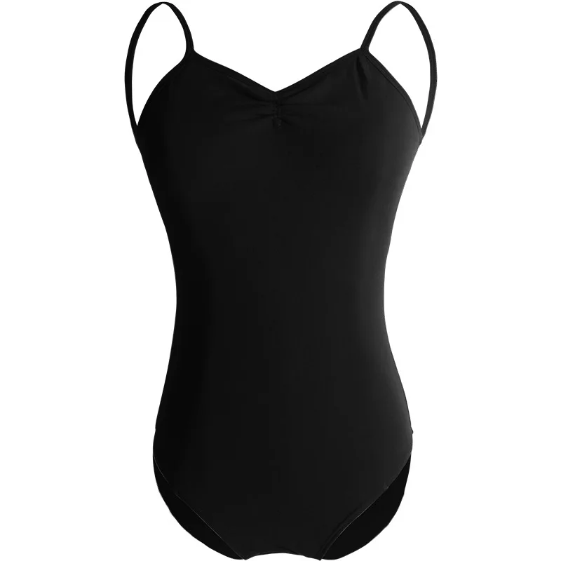 Ballet Leotard Adult Ballet Leotards Bodysuit Black Backless Sleeveless Ballet Dance Wear