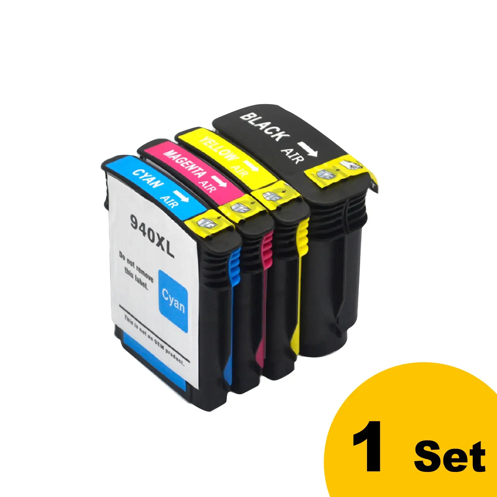 NEW 940XL Compatible Ink Cartridges With Chip 4X For HP940 printer For HP Officejet Pro 8000 8500 Printers 940 XL