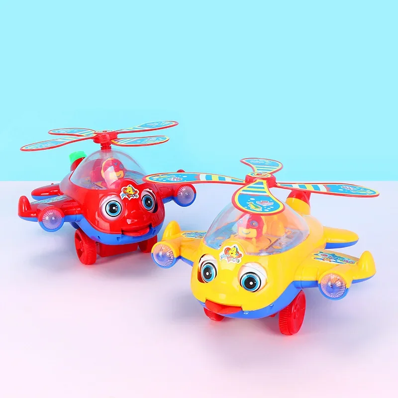 Children's Baby Walker Hand Push Airplane Toy Boys Girls Learning To Walk Infant Step Stool Stall Toy Baby Carrier