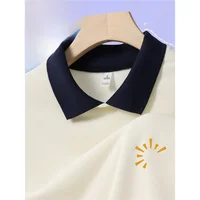 Long Sleeve Turn-down Collar Sweatshirt Embroidered Garden Uniform Workwear for Women Teacher's Clothing Autumn Winter
