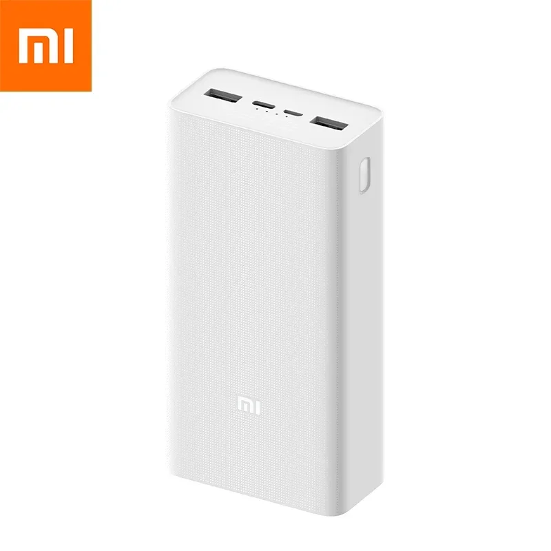 

Xiaomi Power Bank 3 30000mAh External Battery PB3018ZM 3 USB Type C PD 18W Fast Charging Portable Mi Powerbank 30000 for iPhone