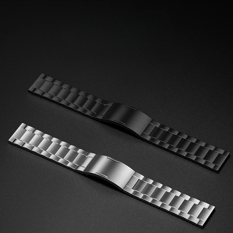 Premium 20/22mm Titanium Metal Wristband Bracelet