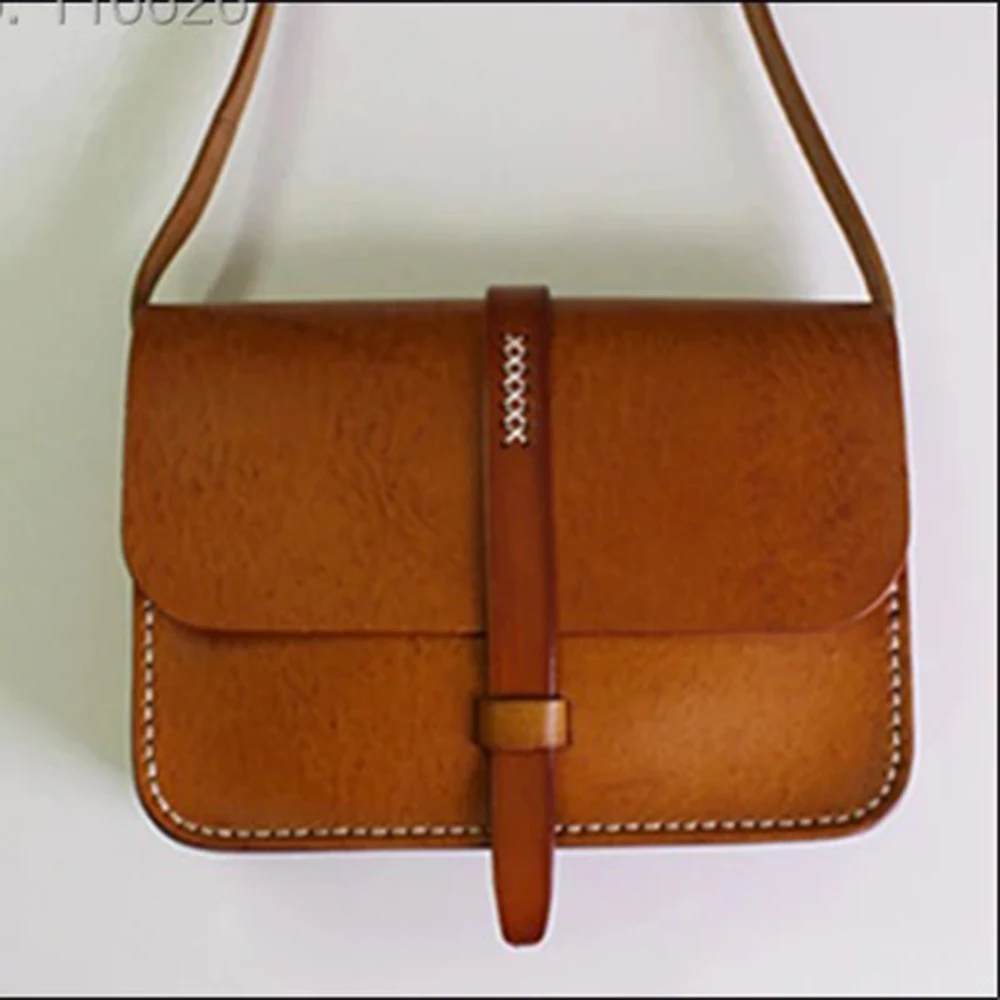 21x16x5cm sewing pattern leather craft simple shoulder bag die cutting template