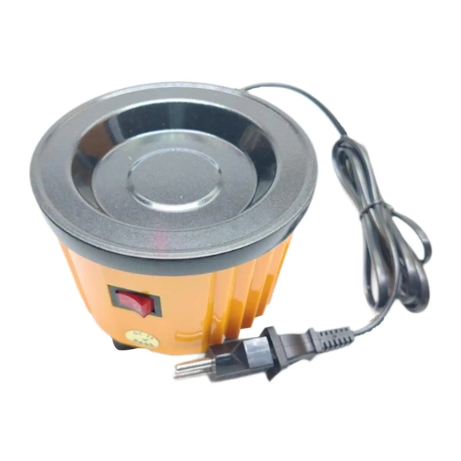 초보자를 위한 뜨거운 접착제 냄비 100W 전기 녹는 냄비 DIY 프로젝트 조리대