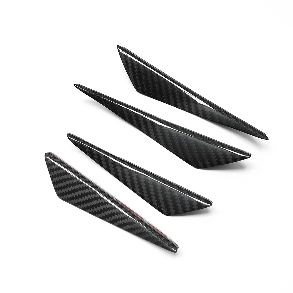 ¥ ź  4Pcs ڵ ̵  Canards ƼĿ  IS200T IS250 IS350 ES300h GS350 ڵ   Ϸ   BMW