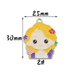 Set of 10 Colorful Cartoon Enamel Charms for Jewelry Making and DIY Projects (5)