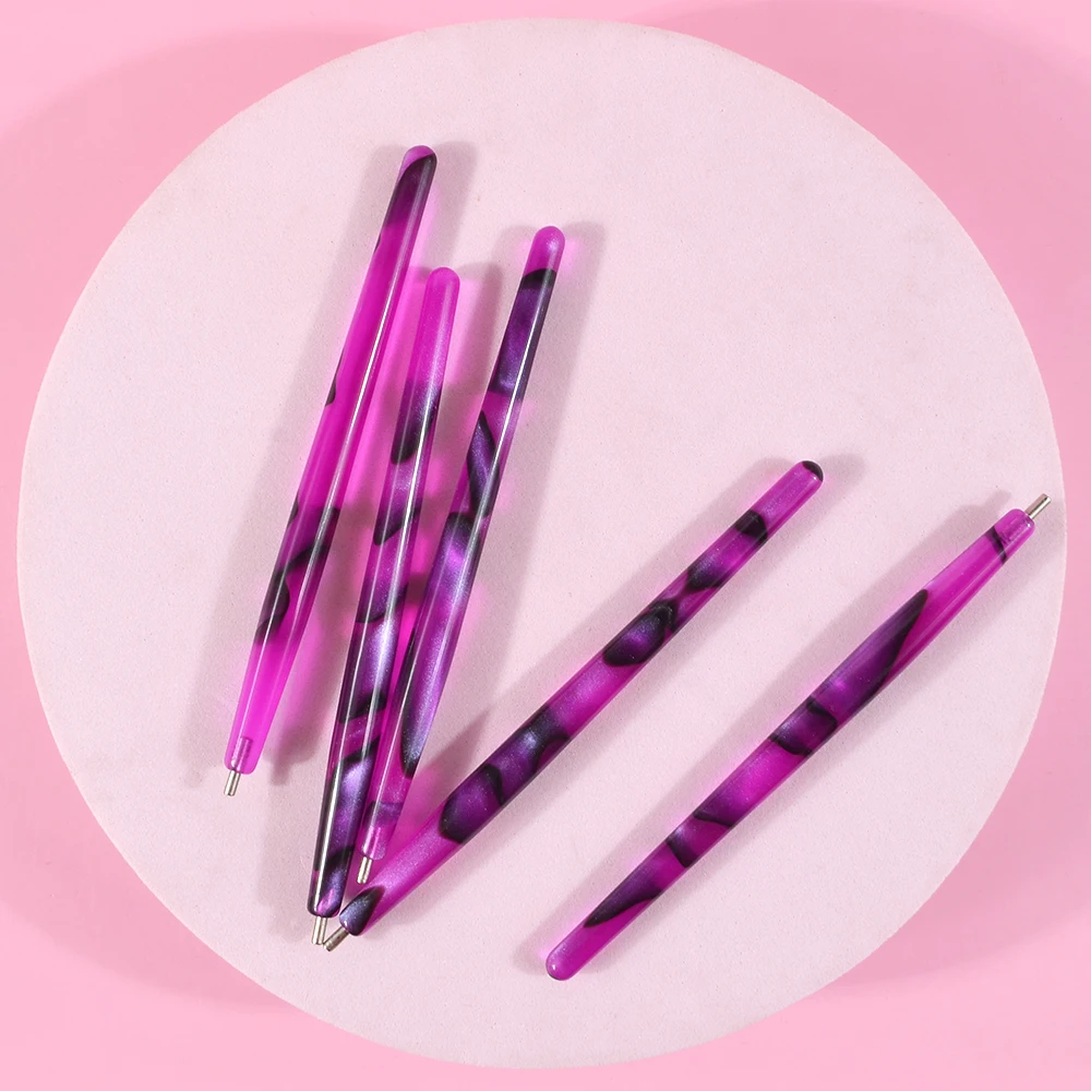 5pcs Nail Art Magnetic Stick for Cat Eye Gel Polish