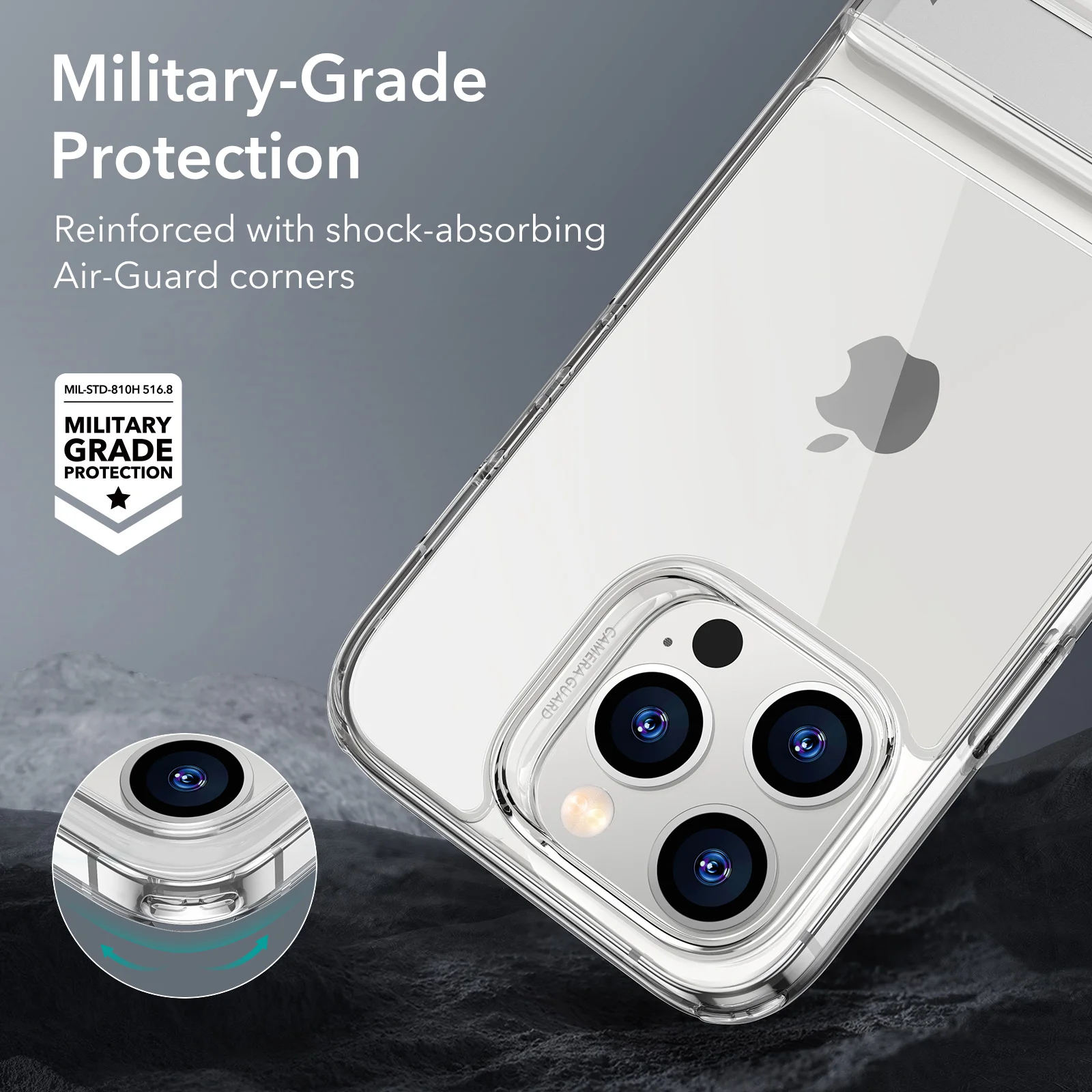 ESR for iPhone 14 Pro Max Case for iPhone 14 Pro Metal Kickstand  Back Cover for iPhone 13 Shockproof Protective for iPhone 14