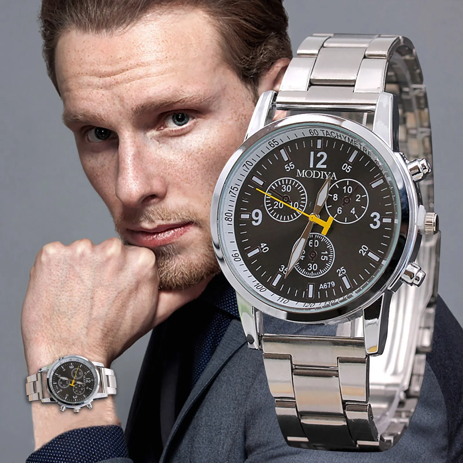 Vendita Calda Orologi Da Uomo Orologio In Acciaio Inossidabile Orologi Da Uomo Top Brand Luxury Gold Watch Men Business Watch Man Horloge Mannen