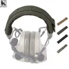 KRYDEX Tactical Modular Headset Cover Earmuff Headphone Stand Protection Cover MOLLE Protection Case Hunting Accessories 1