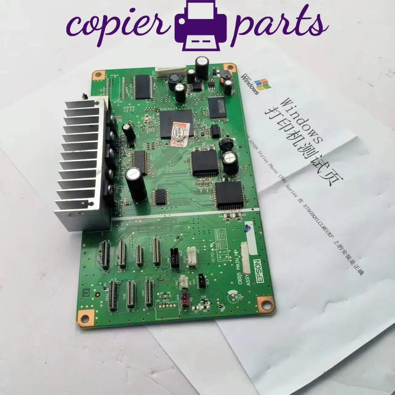 100% Tested Old Model Version Motherboard For Epson Stylus Photo R1390 1390 Printer Formatter Logic Main Board Printer Main Board
