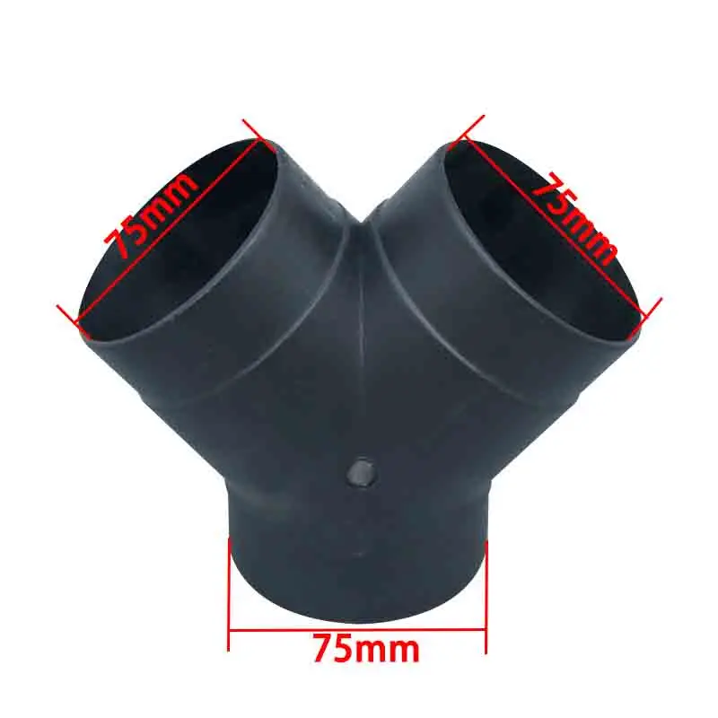 Heater Duct Connector 42/60/75mm Car Heater Duct Pipe Joiner Straight Joint Hose Tube for Eberspacher or Webasto