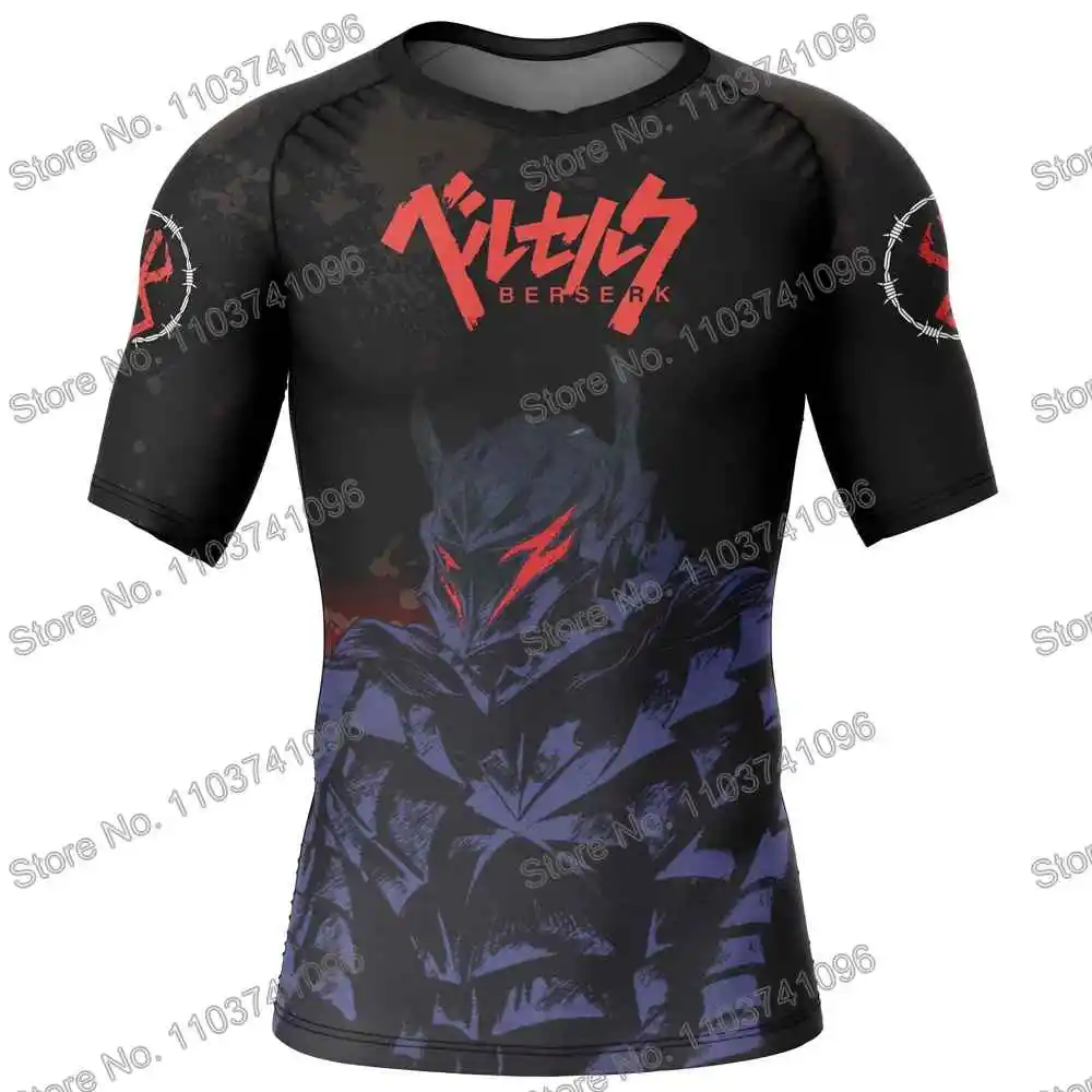 Violent Surf Clothing BJJ MMA Men Rash Guard Short Sleeve Diving T-Shirt Tight Swimwear Summer Beach Floatsuit Women GYM Tops