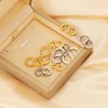 5Pcs Stainless Steel Chic Letter S Buckle 18k Gold Spring Lobster Clasps Necklace Hooks Bracelets Connectors DIY Jewelry Making 6