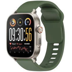 Premium Silicone Sports Bracelet - 22mm Universal Watch Band - 1pecs 22MM (Green)