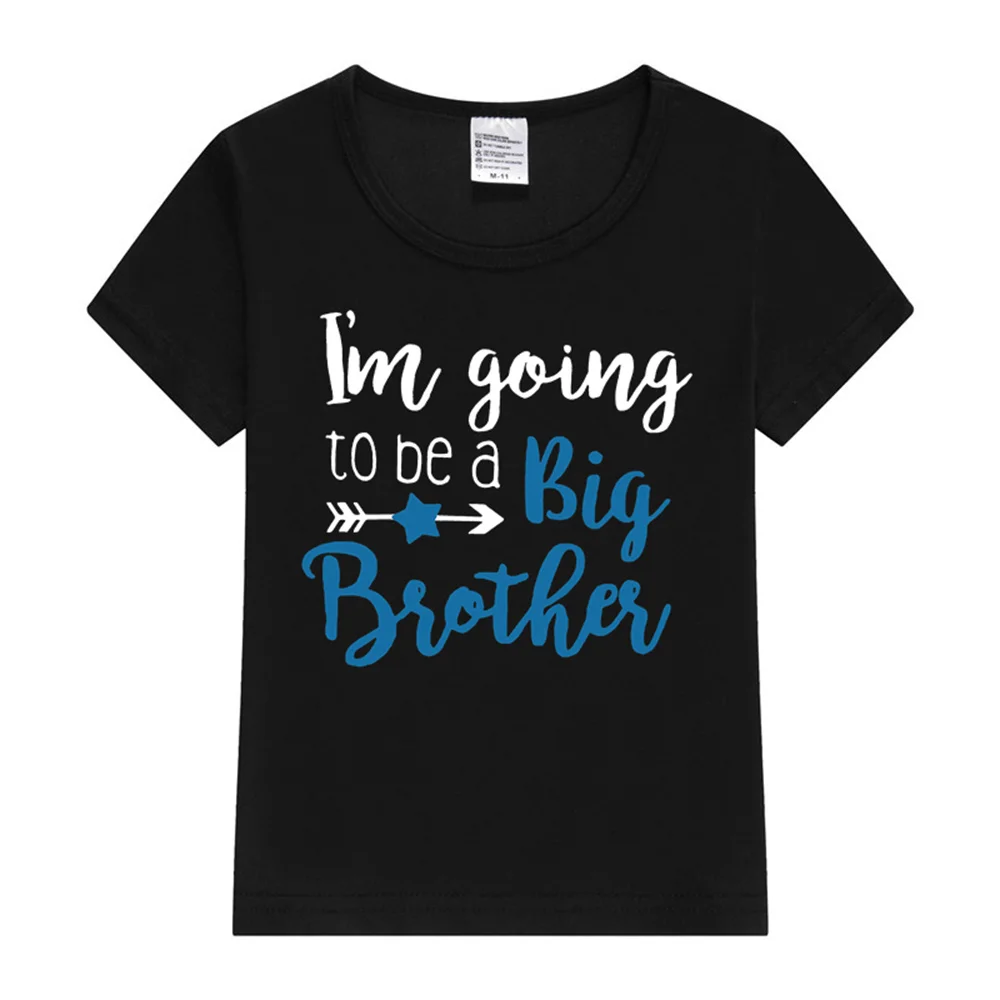 Boys Clothes I'm Going To Be A Big Brother Birth & Pregnancy Announcement T-Shirt For Boys Baby Son Family Look T-Shirts 6