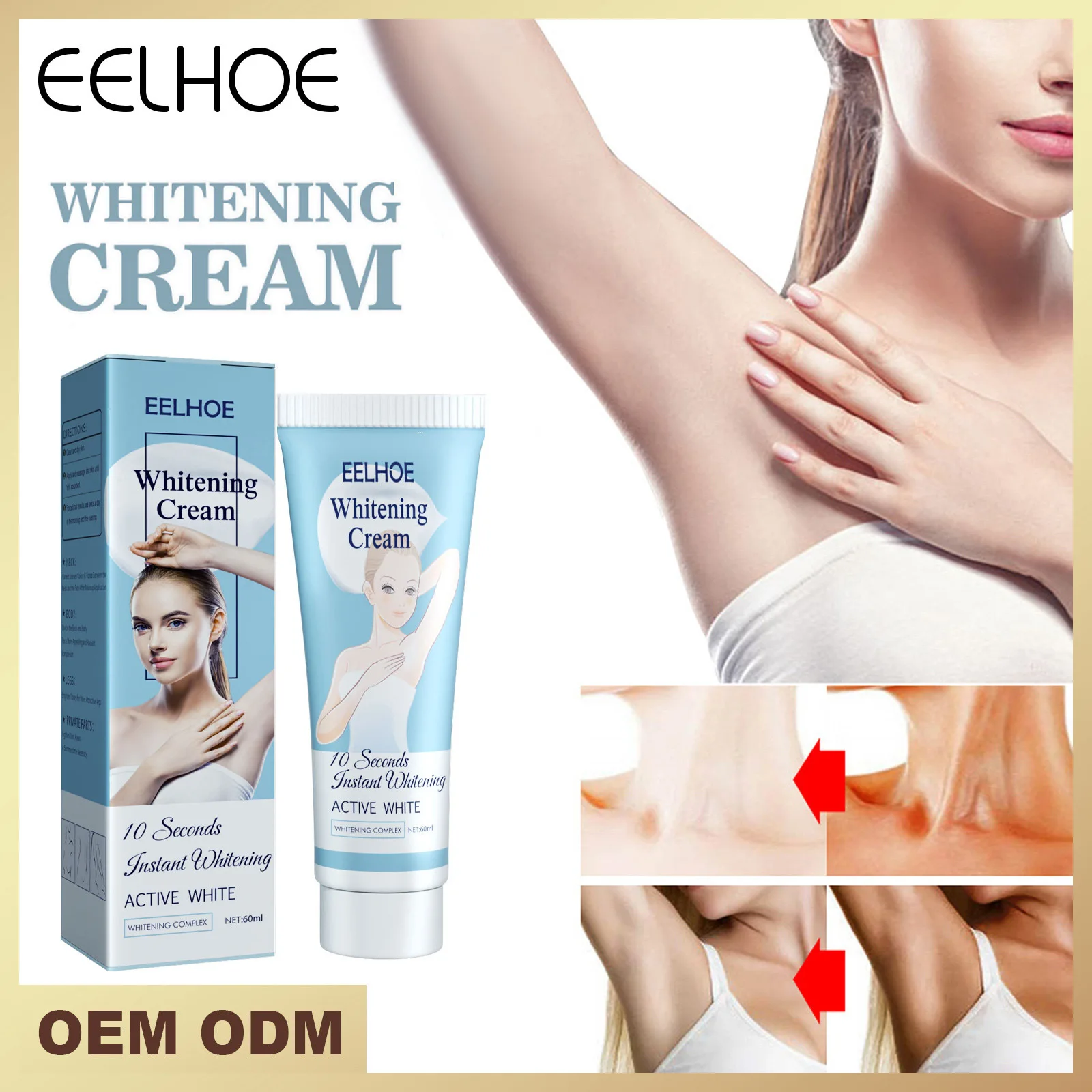 Underarm beauty cream underarm cream brightening moisturizing body cream concealer moisturizing cream дезодорант lavilin bio balance underarm deodorant cream 10 мл