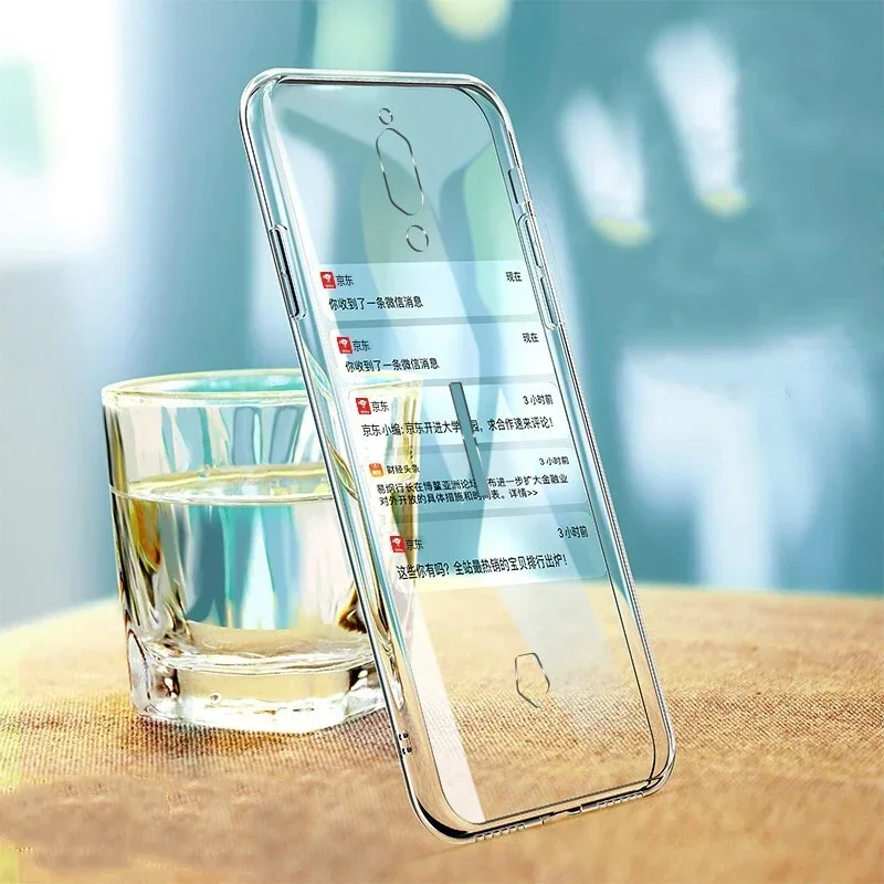 Ultra-Thin Transparent Silicone Shockproof TPU Protective Case