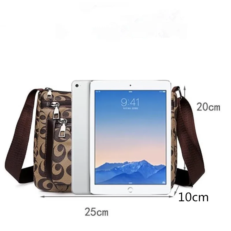 Stylish Women's Crossbody Bag - Spacious Multi-Layered Design with Adjustable Comfort Straps
