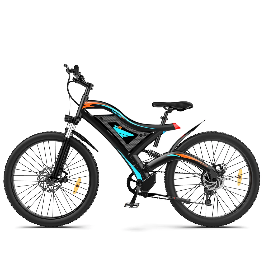 500W Motor 48V15AH Battery Electric Bicycle Adult Mountain Beach Riding