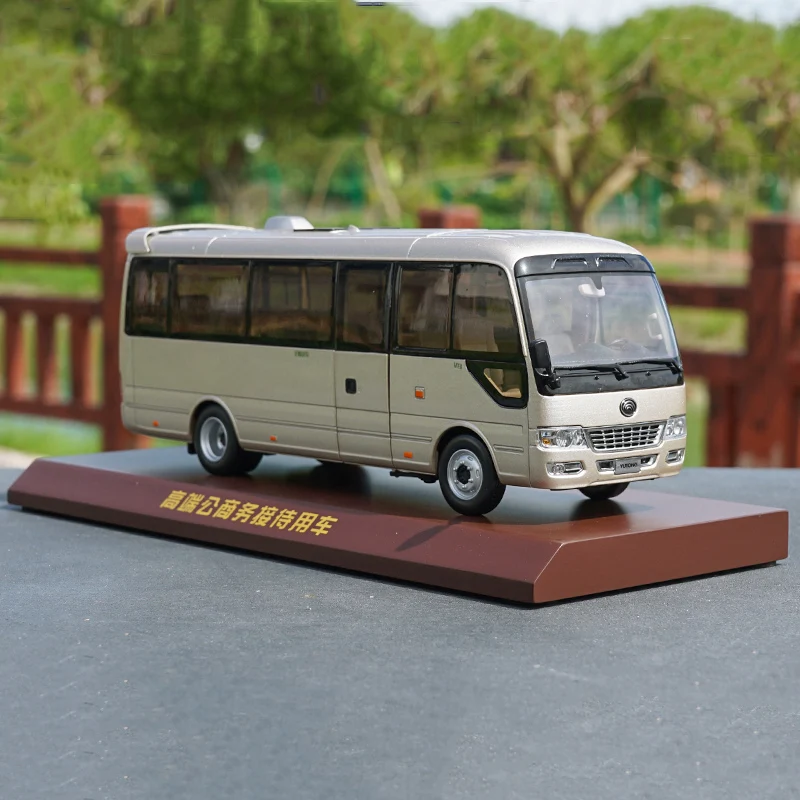 

1:24 Scale Diecast Alloy COASTER Midsize Bus Cars Toys Model Classics Nostalgia Adult Collection Souvenir Gifts Static Display