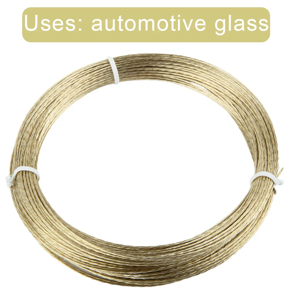 Automotive Braided Windscreen Windshield Steel Braiding Line 0.8mm Thickness 22m Length