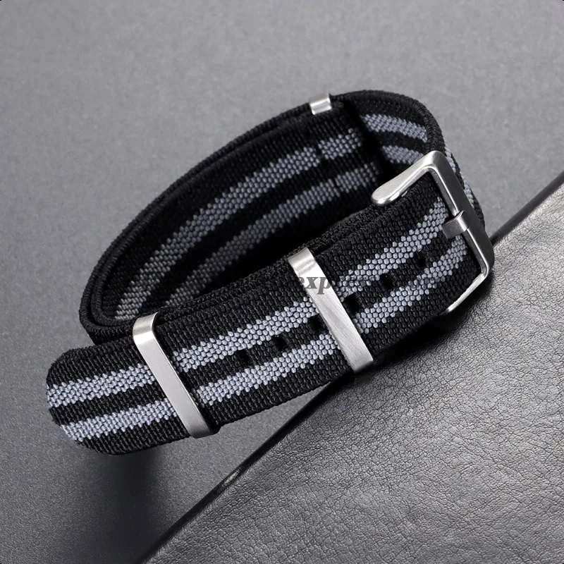 Elastic Nylon Woven Watch Strap Bracelet