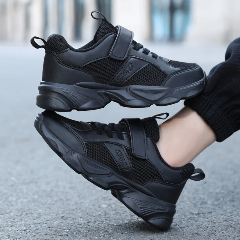 Summer Children Sneaker Boys Casual Shoes Black Breathable Student Running Shoes Fashion Kids Girls Outdoor Sport Tennis Best Sellers In Shoes