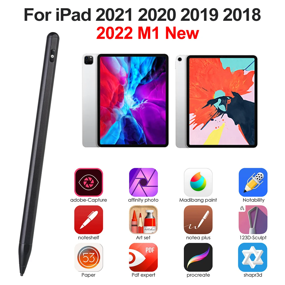 For Apple Pencil For iPad Air 4 2020 iPad Pro 11 12.9 2021 For 