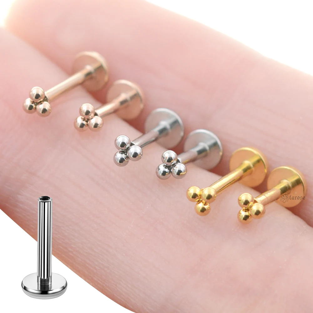 VFUN Piercing Per Labbra, In Acciaio Chirurgico, 16 G, Monroe, Per - Foto 12