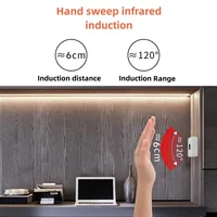 LED Strip Light Hand Sweep Waving Sensor DC 5V USB 2835 Backlight LED TV Kitchen Under Cabinet Lamp LED Light Strip Diode Lights 2