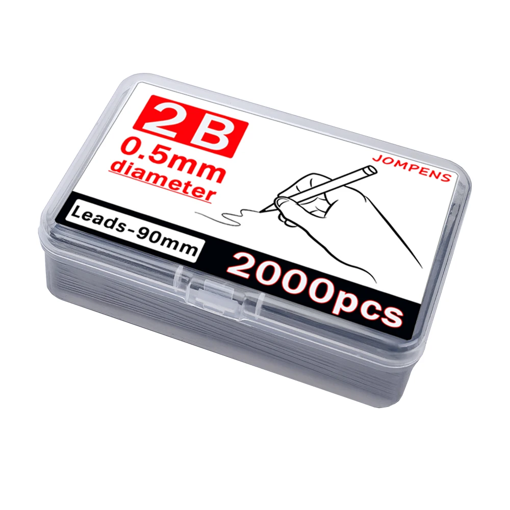 2000 قطعة/صندوق 0.5/0.7 مللي متر قلم رصاص ميكانيكي...