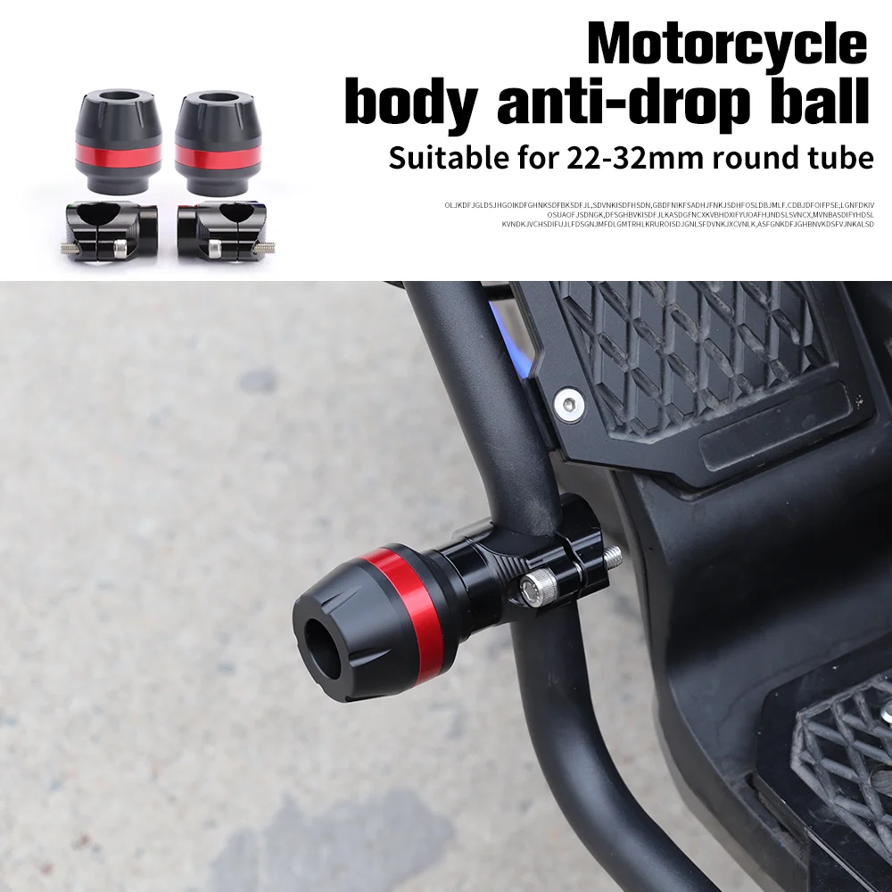 Motorcycle Universal Modified Falling Protection Body Frame Slider Crash Protector Clamp Mount Anti-Fall Rod Anti-Drop Stick