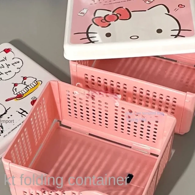 Hello Kitty Organizer Box, Hello Kitty Foldable Box