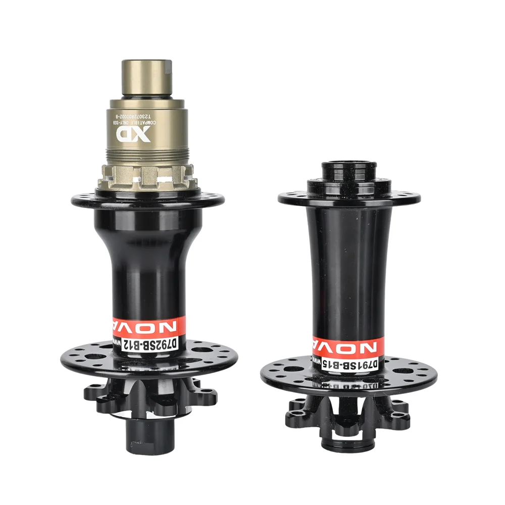 Novatec D791/D792SB MTB Road Bicycle Micro Spline QR Thru Axle Hub