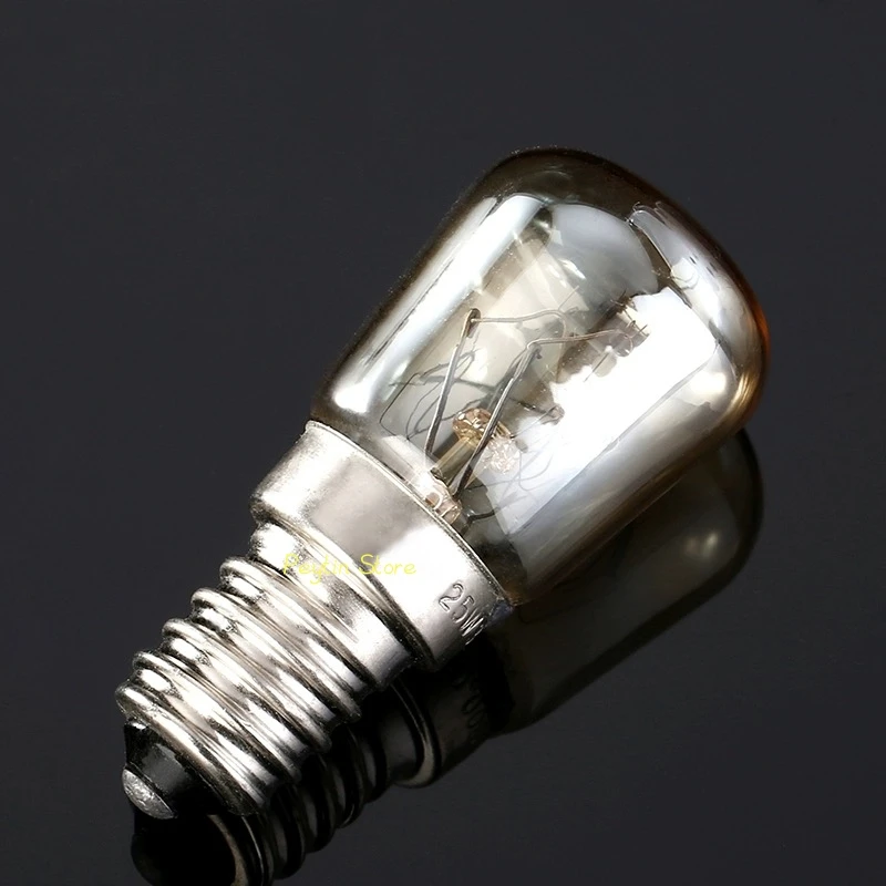 2Pcs E14 T22 T25 15W 25W Heat Resistant Bulb 300C Toaster Steamer Oven 110V 220V