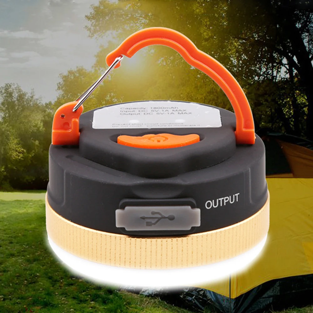 LED Camping Lantern USB Rechargeable Multifunctional Camping Light